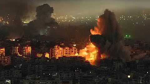 US hits Iran with intense strikes as Iranian air campaign drives oil prices higher