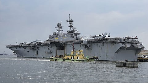 US orders 2,500 Marines, amphibious assault ship to Mideast