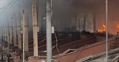 Fire breaks out at Nature Bazaar in south Delhi, around 50 shops gutted