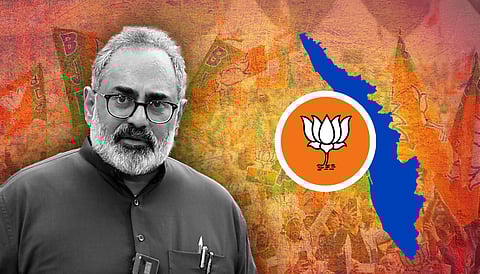 BJP state president Rajeev Chandrasekhar