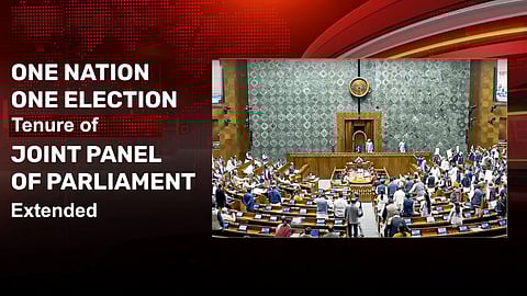 Tenure of parliamentary panel on simultaneous polls extended