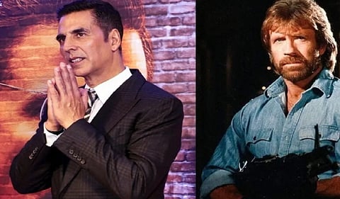 Akshay Kumar remembers late Chuck Norris