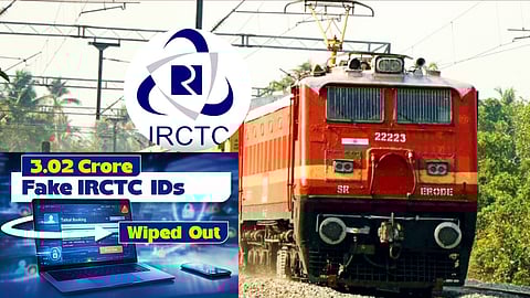 Over 3 crore fake accounts removed from IRCTC portal