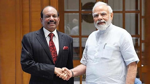 M A Yusuffali visits PM Narendra Modi