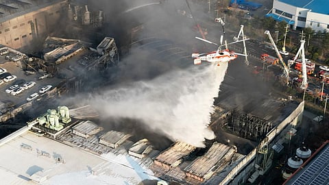 Worker killed in fire at oil factory in Kerala