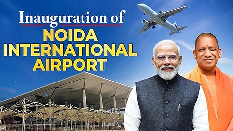 PM Modi inaugurates Phase I of Noida International Airport