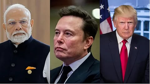 Elon Musk joined Trump-Modi phone call