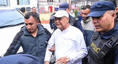 Oli in police custody