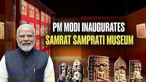 PM Modi inaugurates Samrat Samprati Museum, dedicated to Jain heritage