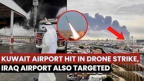 Iran hits Kuwait airport, tanker off Qatar while strikes batter Tehran