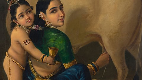 Raja Ravi Varma's 'Yashoda and Krishna' sells at record-breaking Rs 167.20 crore