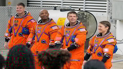 Artemis II astronauts reach orbit on historic mission to moon and back