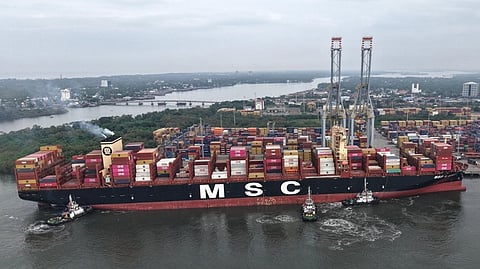 DP World Kochi port ship berth