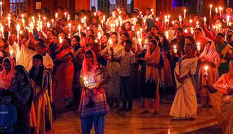 Christians in Kerala celebrate Easter with prayers, festivities