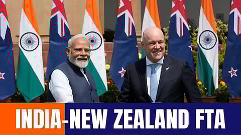 India, New Zealand FTA likely to be signed on April 24