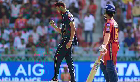 Prasidh Krishna shines, LSG restricted to 164/8