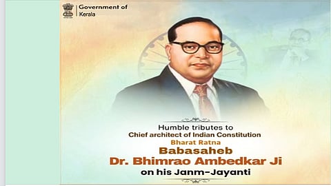 Kerala Guv, CM pay homage to Ambedkar on his 135th birth anniversary