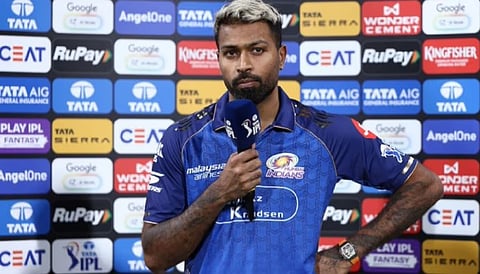 Mumbai Indians Skipper Hardik Pandya