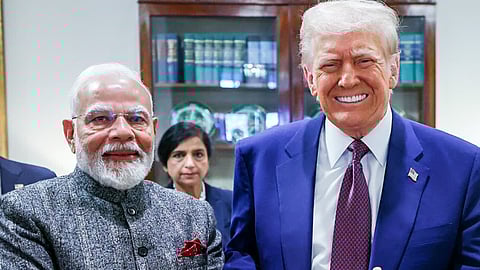 Had a very good conversation with friend Modi: Trump