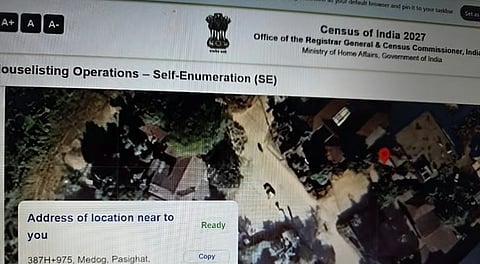 Map depicted Pasighat in Arunachal Pradesh as Medog.