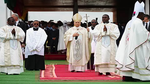 Pope wraps up Cameroon visit with Mass as he looks ahead to Angola