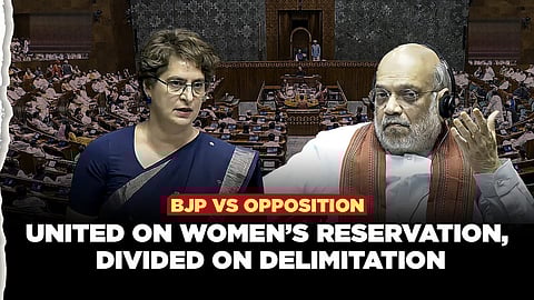 BJP, Cong accuse each other of sabotaging women's reservation in legislature