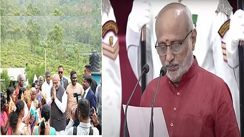 VP meets Indian-origin Tamil beneficiaries of Indian Housing Project in Sri Lanka