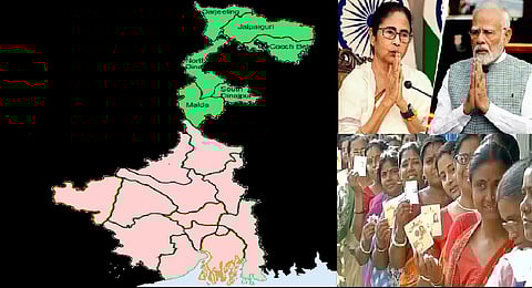 North Bengal's 54 seats emerge as key battleground; BJP seeks to retain edge, TMC eyes gains