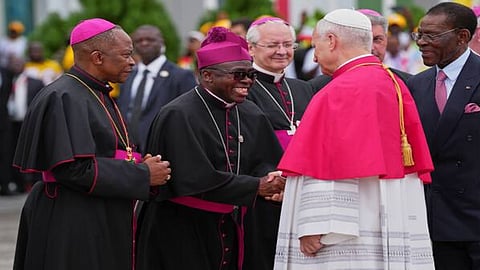 Pope visiting Equatorial Guinea prison in spotlight