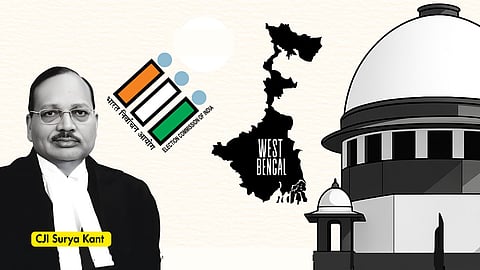 SIR: CJI hails record voter turn out in first phase of West Bengal polls