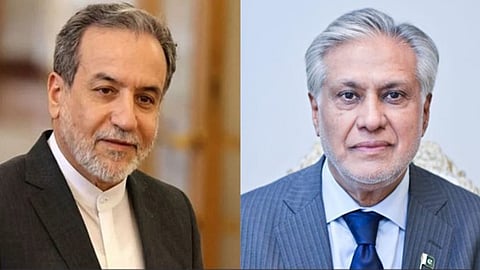 Pak Deputy PM and Iranian Foreign Minister exchange views on US-Iran ceasefire