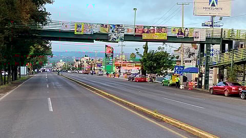 Salida a Pátzcuaro ya se encuentra bloqueada