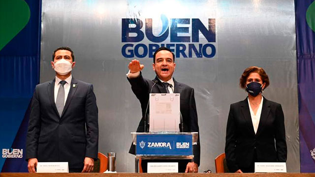 Tenemos mucho que sanar, mucho que restaurar y mucho pero mucho que construir, afirmó el mandatario municipal