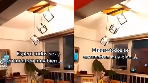 “Estamos bien… Estoy temblando”, dijo el niño