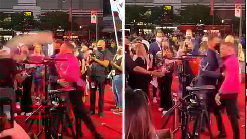 Megan Fox, novia de MGK, quedó en medio del pleito