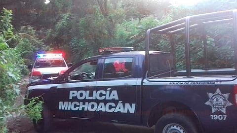 La fémina yacía en el denominado Camino Viejo