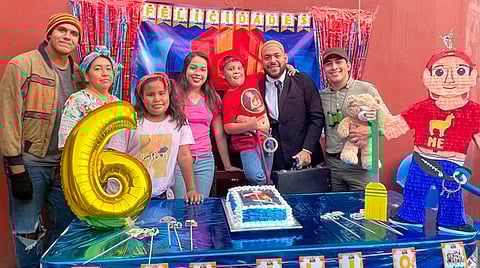 "Germán" es el personaje favorito de este niño