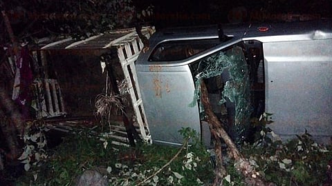 El accidente se registró el pasado lunes