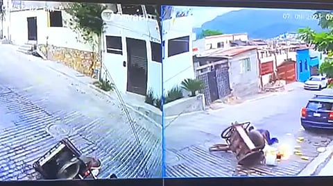 El señor se recupera de las heridas