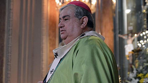 A principios de agosto el arzobispo se contagió de Covid-19