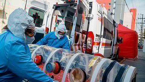 La ocupación hospitalaria disminuyó un 80 por ciento en relación al pico máximo alcanzado en enero