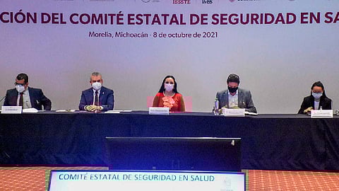 Hernández Íñiguez acudió en representación del Poder Legislativo a la “Instalación del Comité Estatal de Seguridad en Salud”