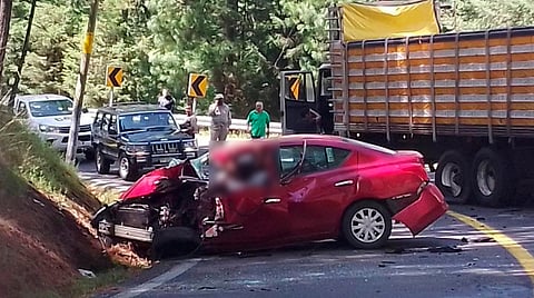 Los hechos pasaron a la altura de la comunidad El Tren