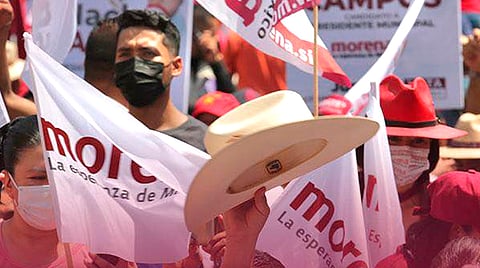 INE rechaza denuncias por supuestos actos anticipados de campaña de Morena