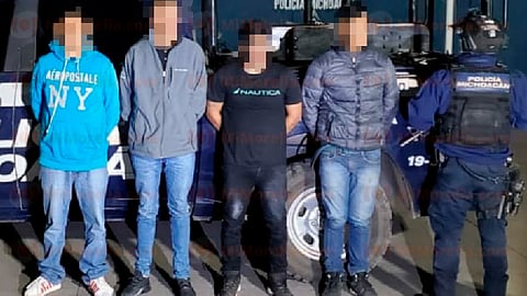 Los sospechosos fueron ingresados al Cereso de La Piedad