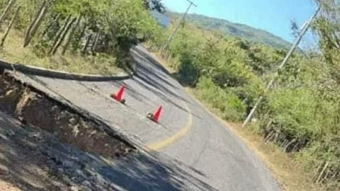 El incidente ocasionó que se opte por vías alternas como la carretera que va al crucero de Los Laureles