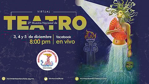 Celebra la 21º edición del Encuentro Nacional de Teatro, el cual ha reunido a más de 40 puestas en escena y a más de 2 mil actores