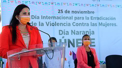Buscamos emprender acciones concretas con el fin de promover y fomentar la cultura de la no violencia, proclamó Yadira Ramírez, presidenta del DIF