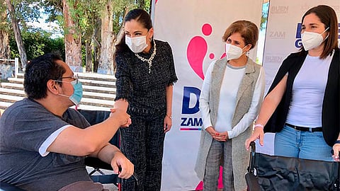 En el municipio se lleva un arduo trabajo para tener las mejores condiciones en la zona urbana para el uso de sillas de ruedas