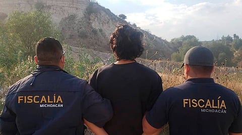 El fiscal compartió una foto y detalló que se logró la detención en el estado de Hidalgo